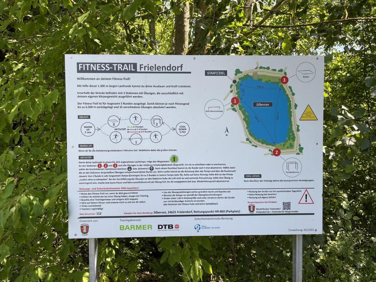 Appartamento Haus Mariechen Frielendorf Esterno foto